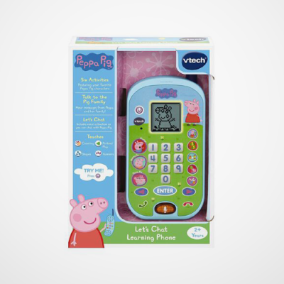 Vtech Peppa Pig Let S Chat Learning Phone image