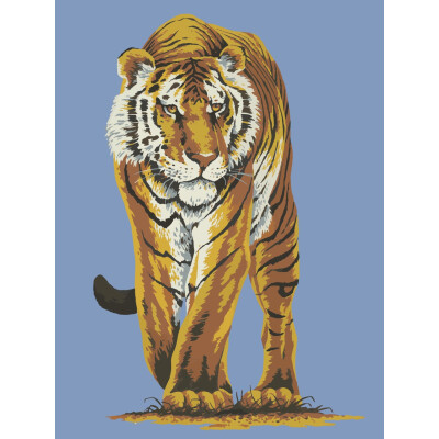 Queen Tiger Reversible Mink image