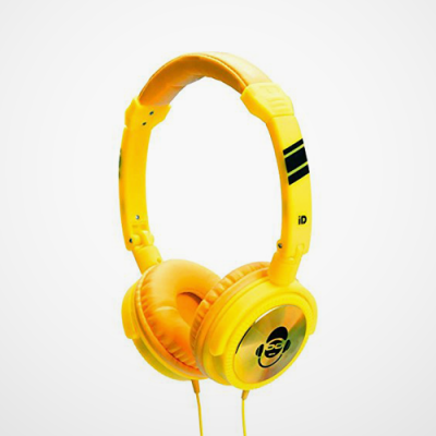 Idance Jockey Headphones Yellow image