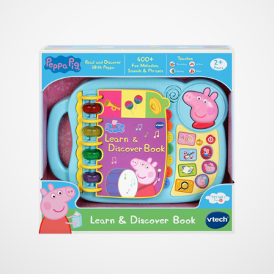 Vtech Peppa Pig Learn & Discover Book image